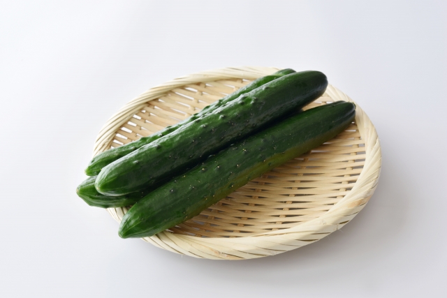 6月の旬の野菜　きゅうりのイメージ