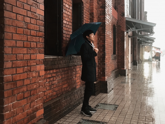 雨の日の待ち合わせ