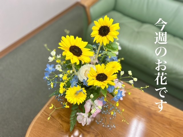 今週のお花ですのイメージ
